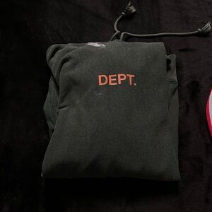 Green Gallery Dept Painted Hoodie